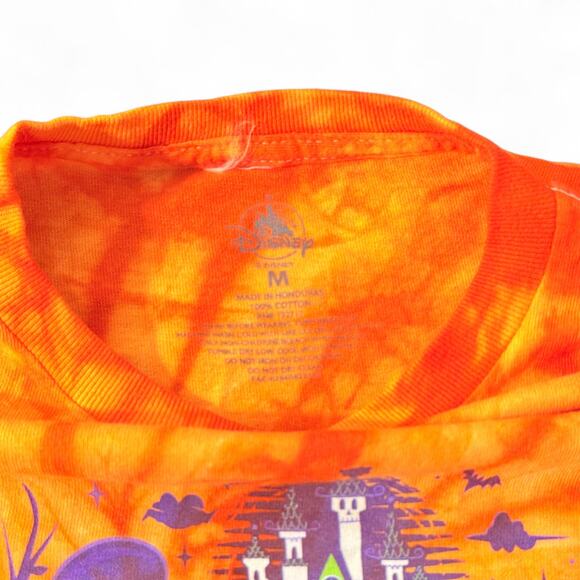 2023 Disney Parks Mickeys Not So Scary Halloween Party Shirt Glow TieDye Youth M - Picture 3 of 7